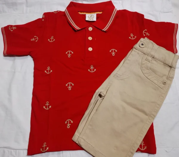 Stylish Cotton Printed T shirt Set