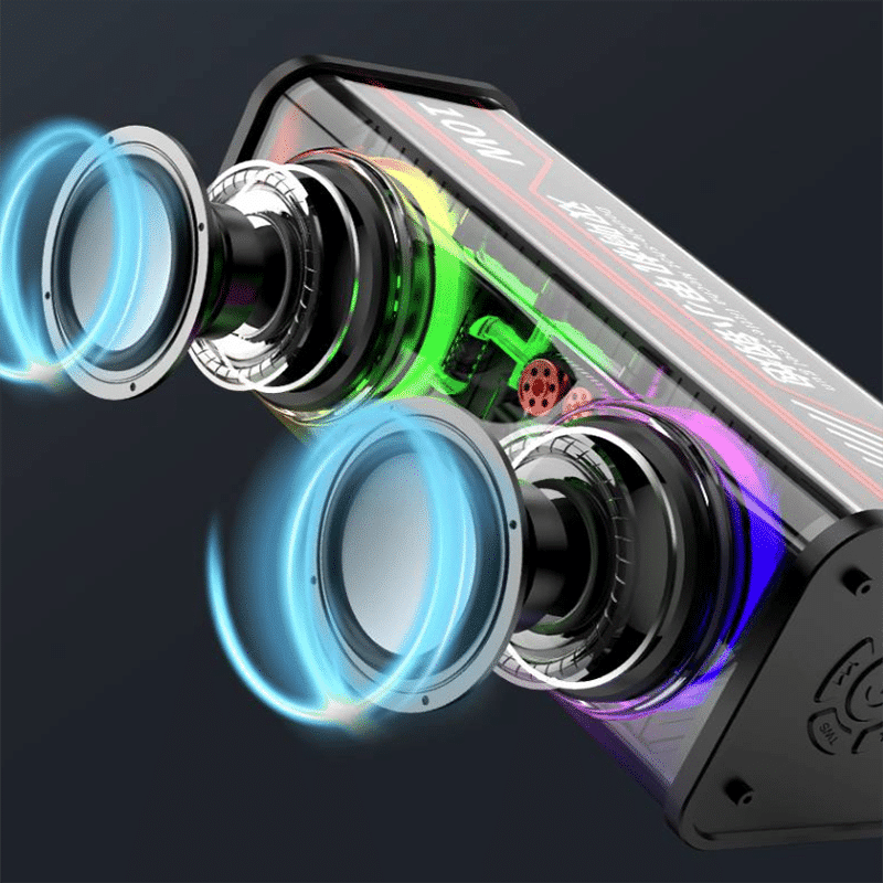 Mecha-V8-10W-Transparent-RGB-Bluetooth-Speaker-5